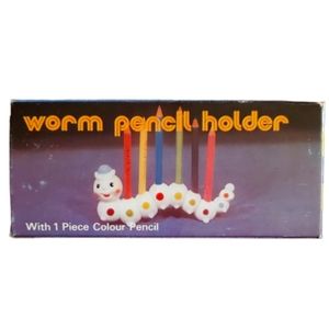 Vintage Brand New Caterpillar Pencil Holder